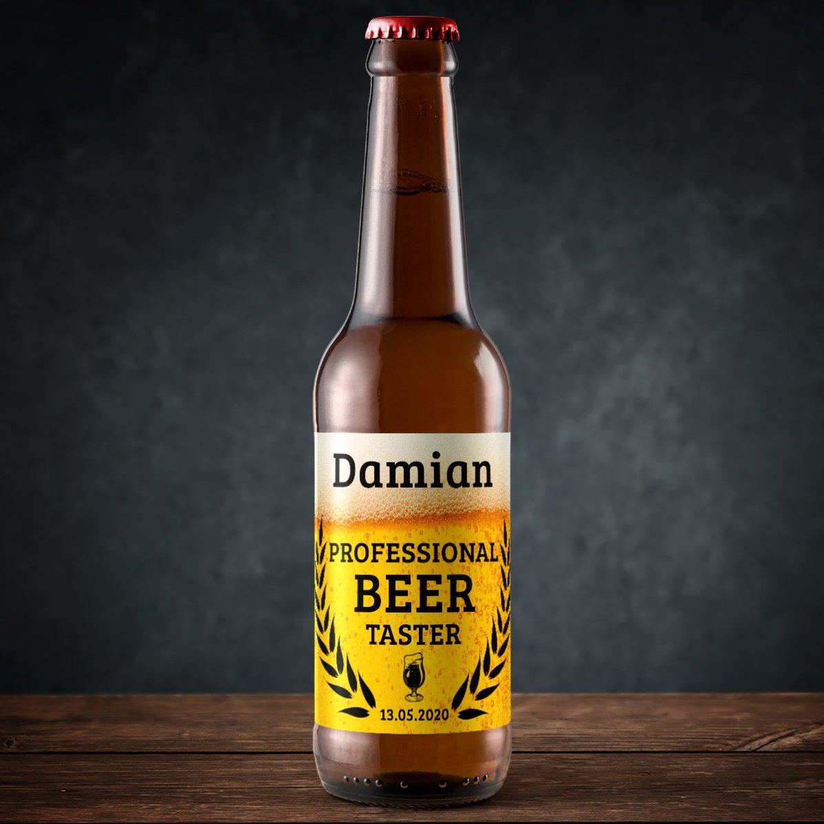 Bier mit individueller Beschriftung – Beer Taster