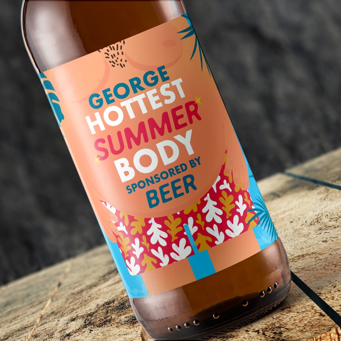 Bier mit individueller Beschriftung – Hot Body