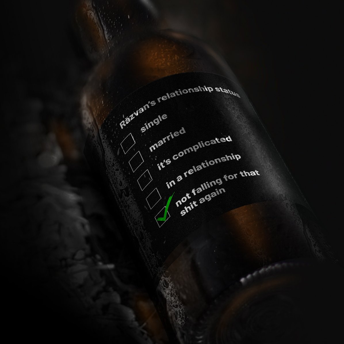Bier mit individueller Beschriftung – Einzelstück