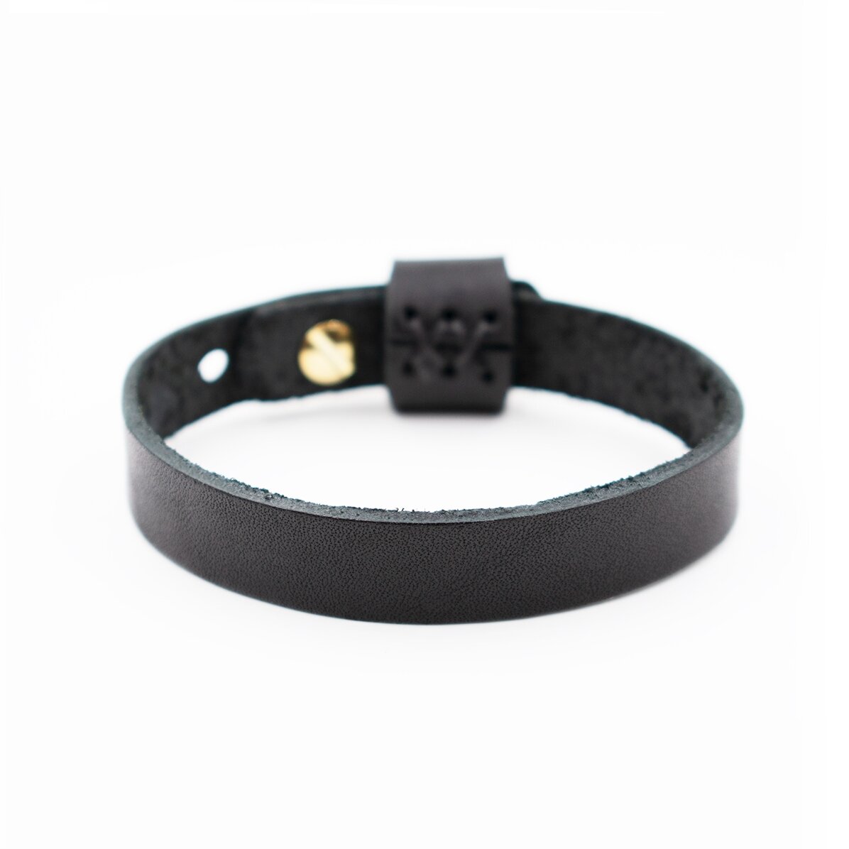 Personalisiertes Lederarmband mit Namen für Herren