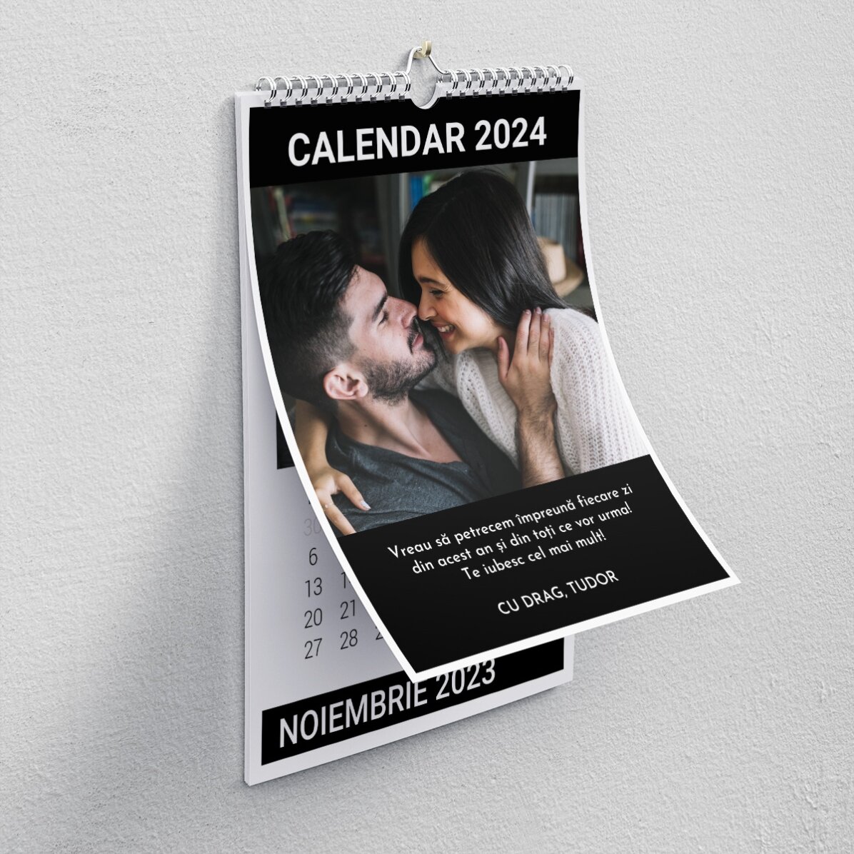 Individuell gestalteter Kalender mit Fotos für die Liebsten