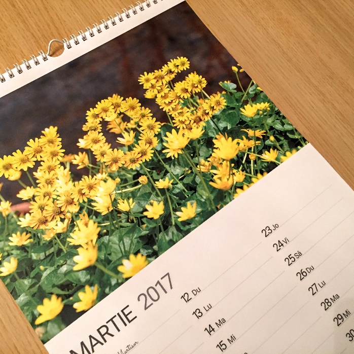 Individuell gestalteter Kalender – erste Ausgabe