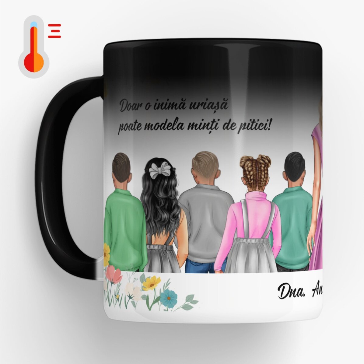 Personalisierte Tasse mit Botschaft – Erzieherin