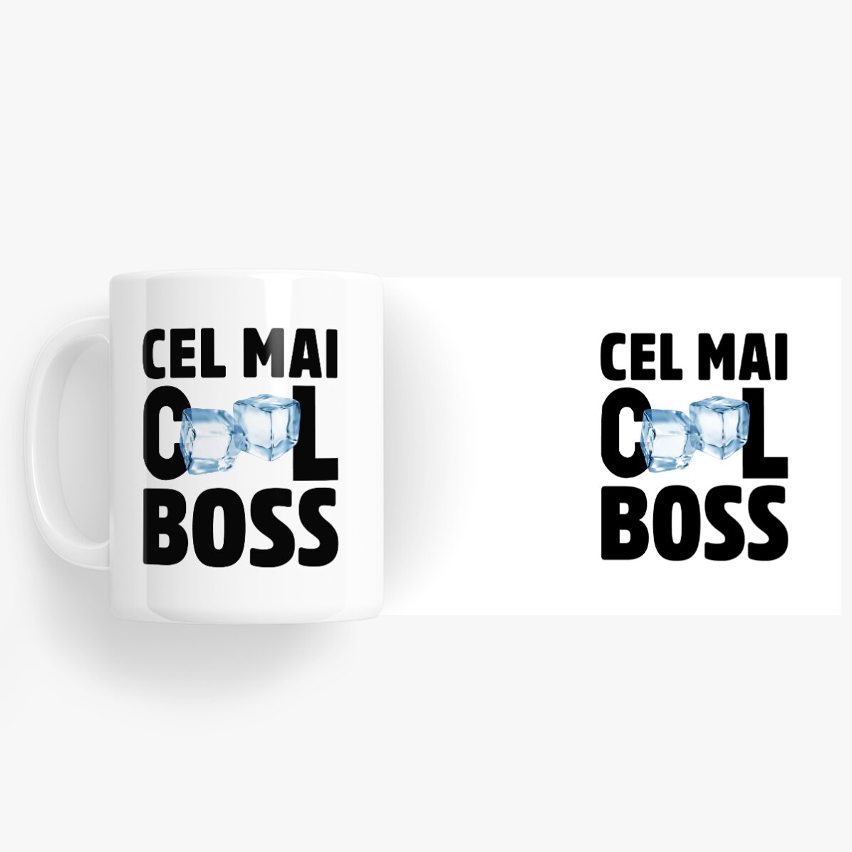 Personalisierte Tasse mit Aufdruck – Der coolste Chef