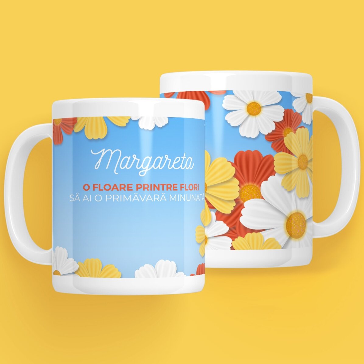 Personalisierte Tasse mit Text – Margarete