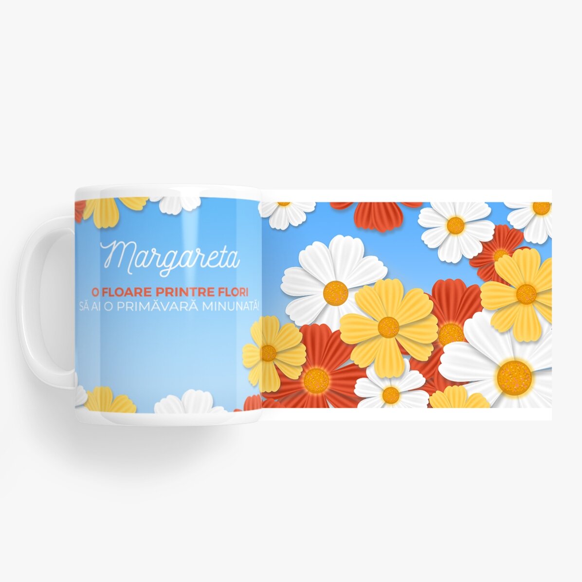 Personalisierte Tasse mit Text – Margarete