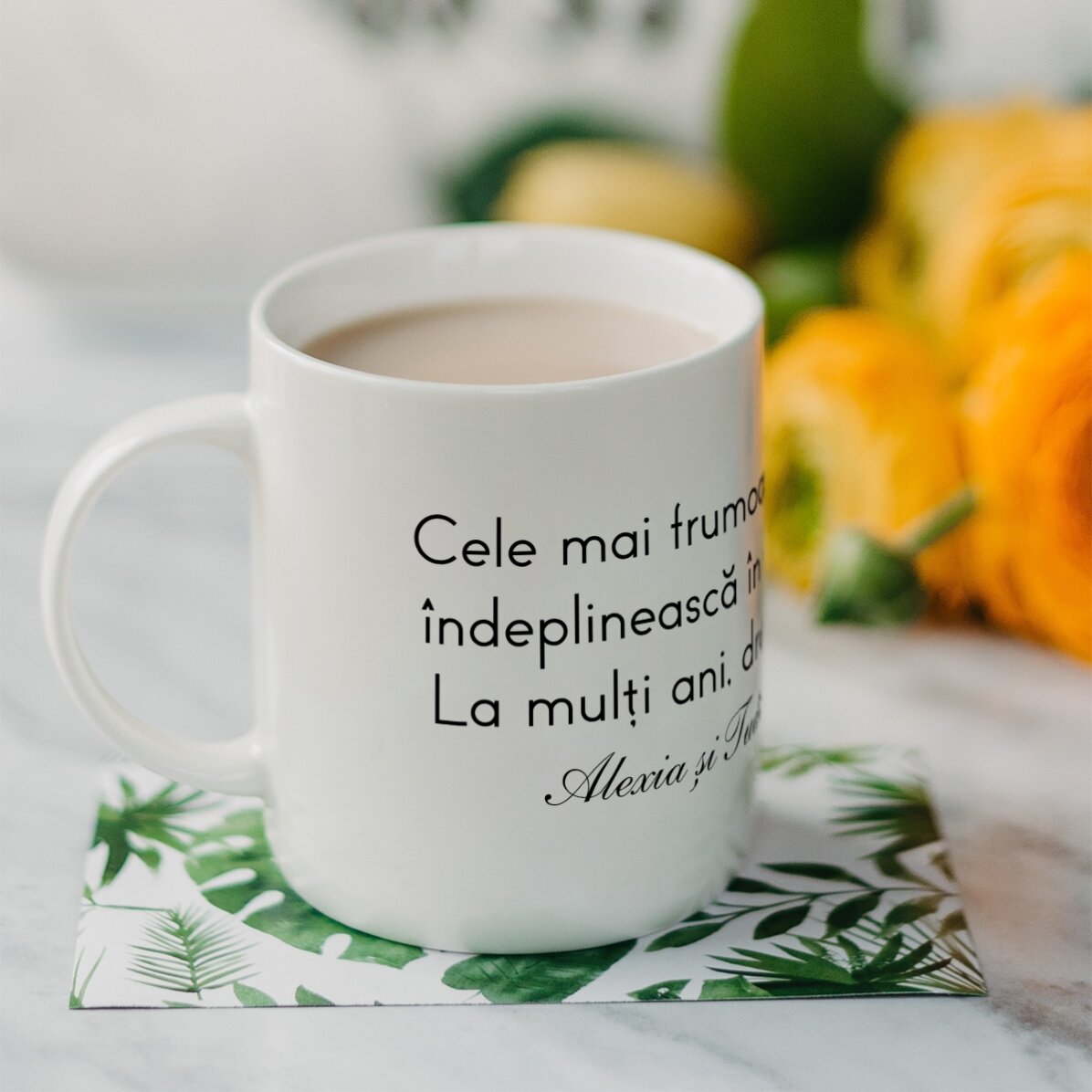 Personalisierte Tasse mit Text – Eine Botschaft für die Liebsten