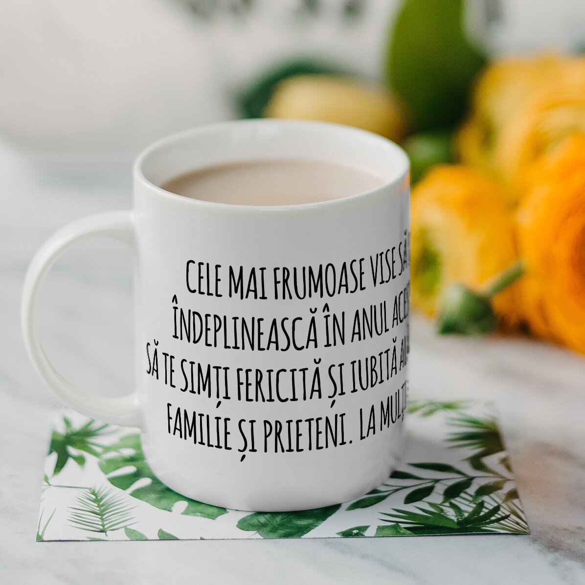 Personalisierte Tasse mit Text – Eine Botschaft für Freunde
