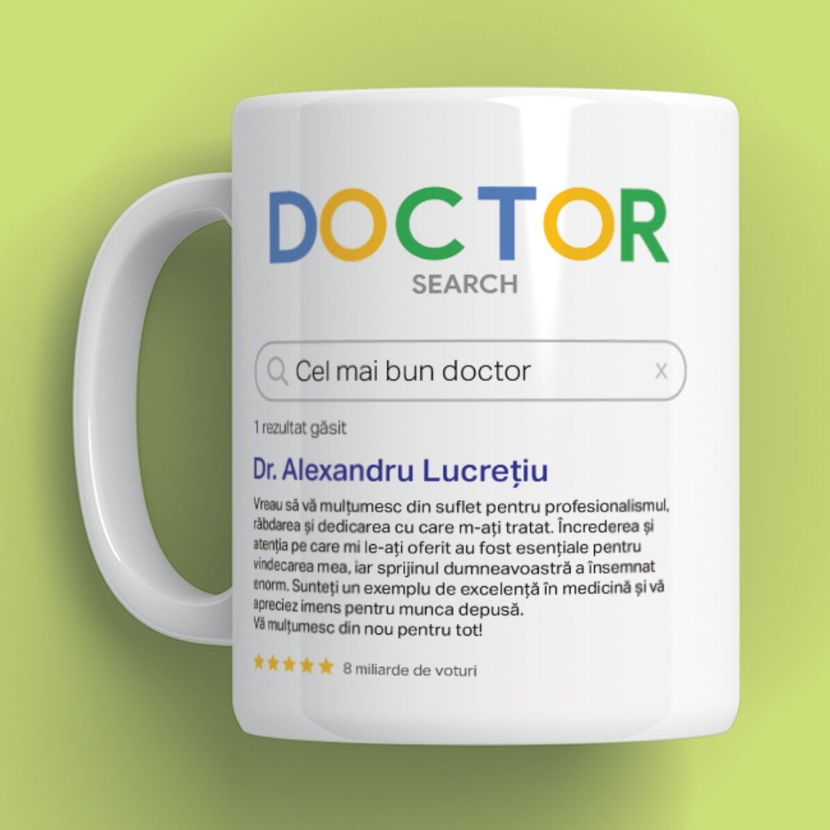 Personalisierte Tasse mit Text – Suche