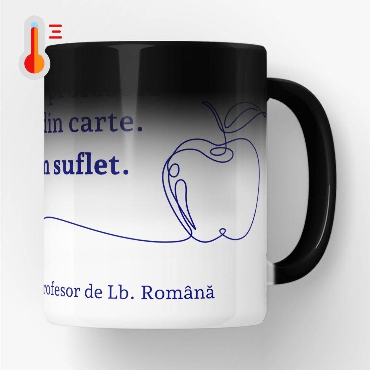 Personalisierte Zaubertasse mit Text für Lehrer