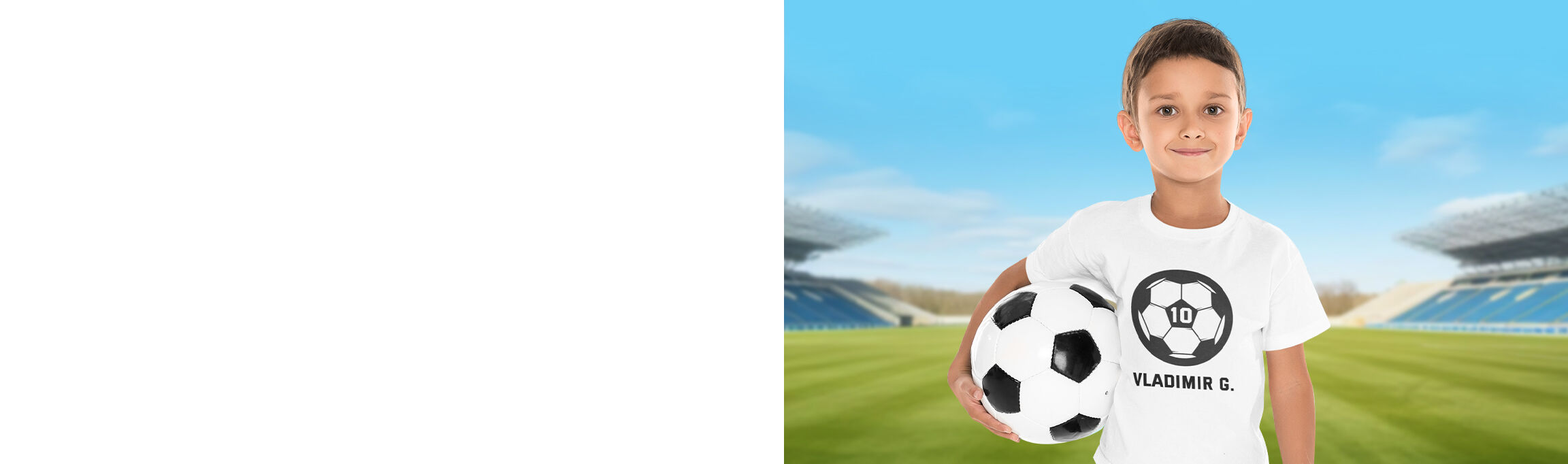 Geschenkkollektion für fußballbegeisterte Kinder