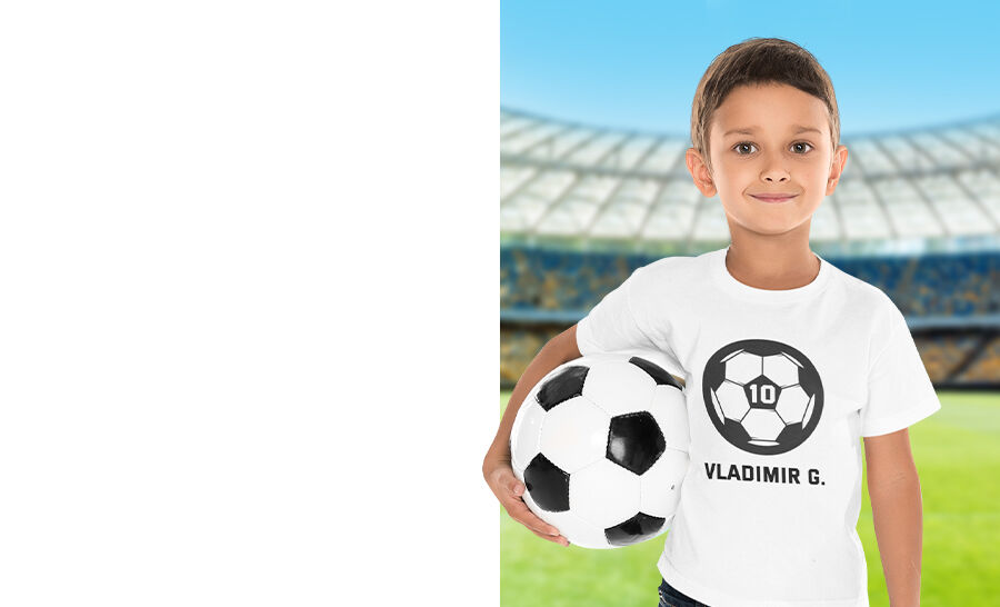 Geschenkkollektion für fußballbegeisterte Kinder