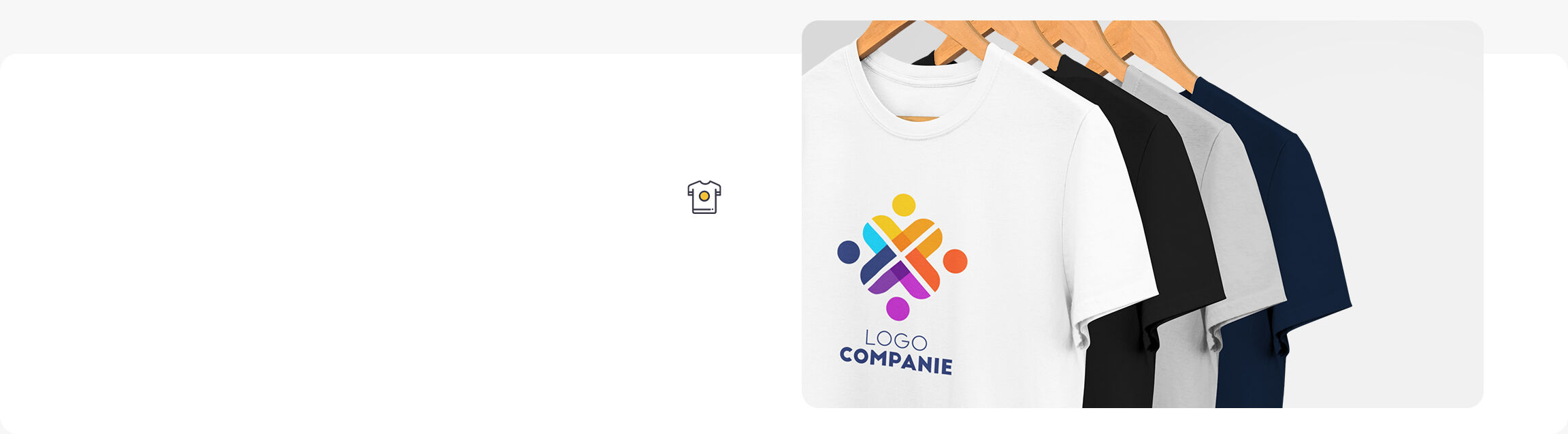 Personalisierte T-Shirts mit Logo