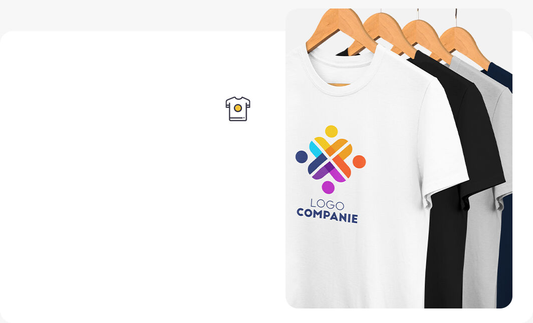 Personalisierte T-Shirts mit Logo