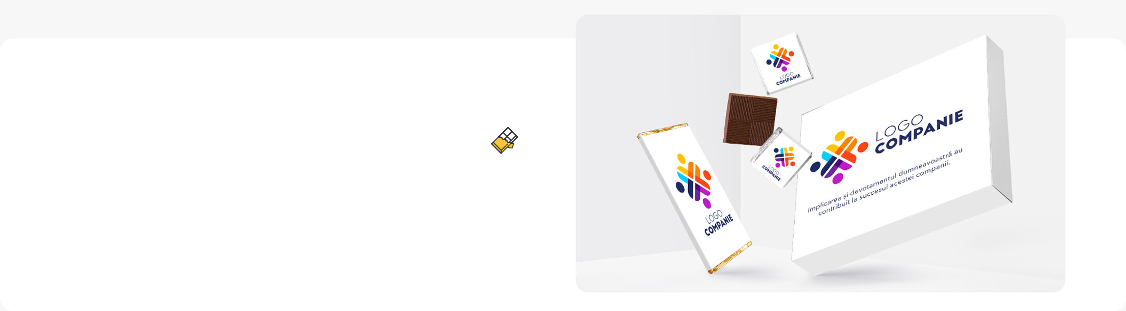 Personalisierte Süßigkeiten für Unternehmen