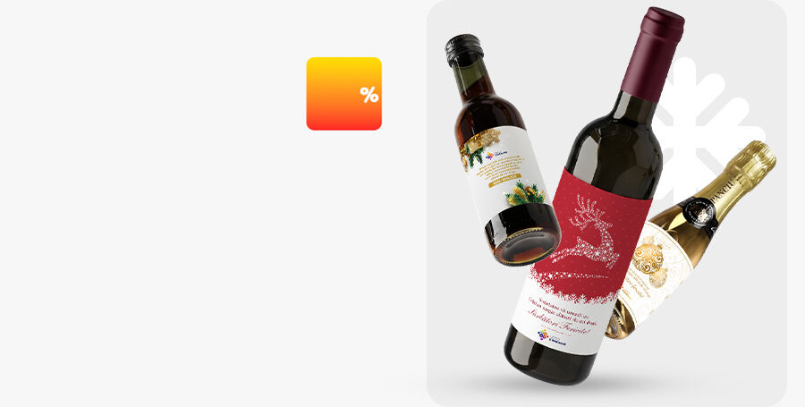 Personalisierte Weihnachtsgetränke für Unternehmen