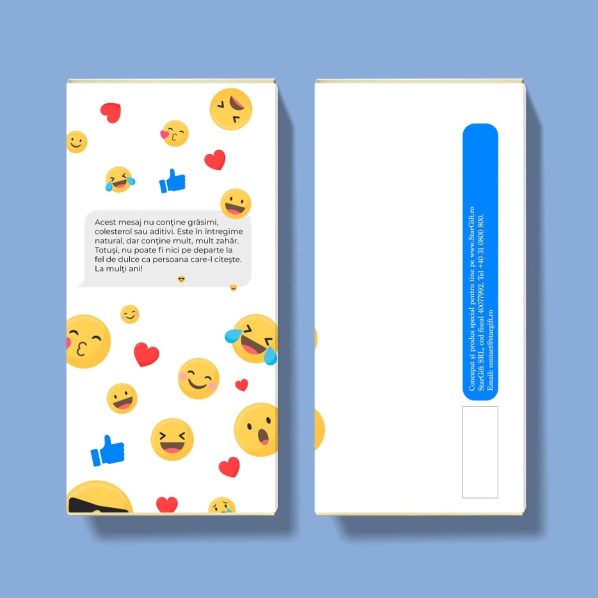 Personalisierte Schokolade mit Text – Sprechblase