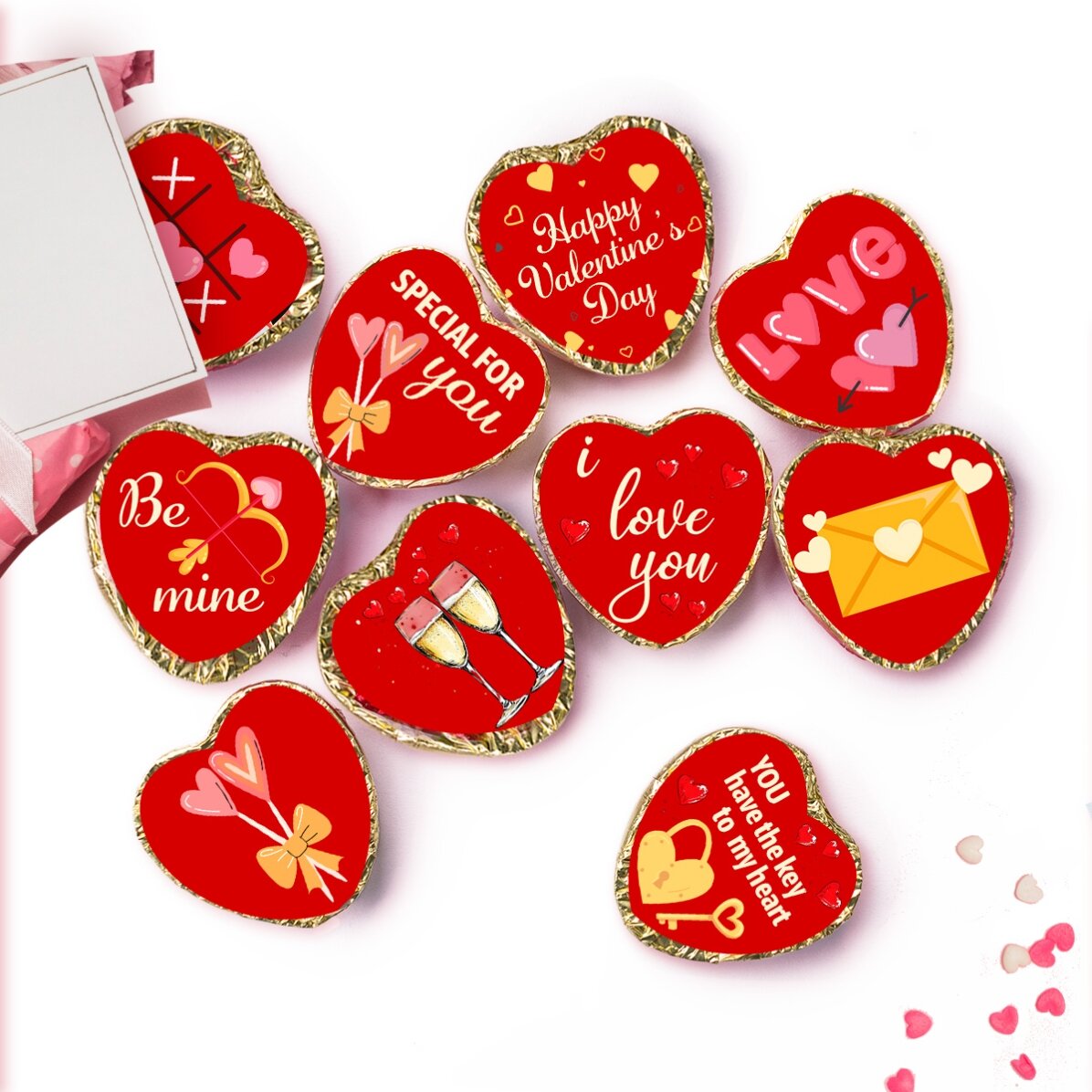 Geschenkbox zum Valentinstag