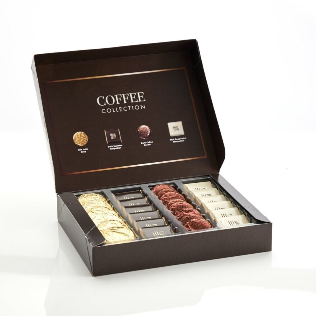 Personalisierte Pralinenschachtel mit Text – Tulpen