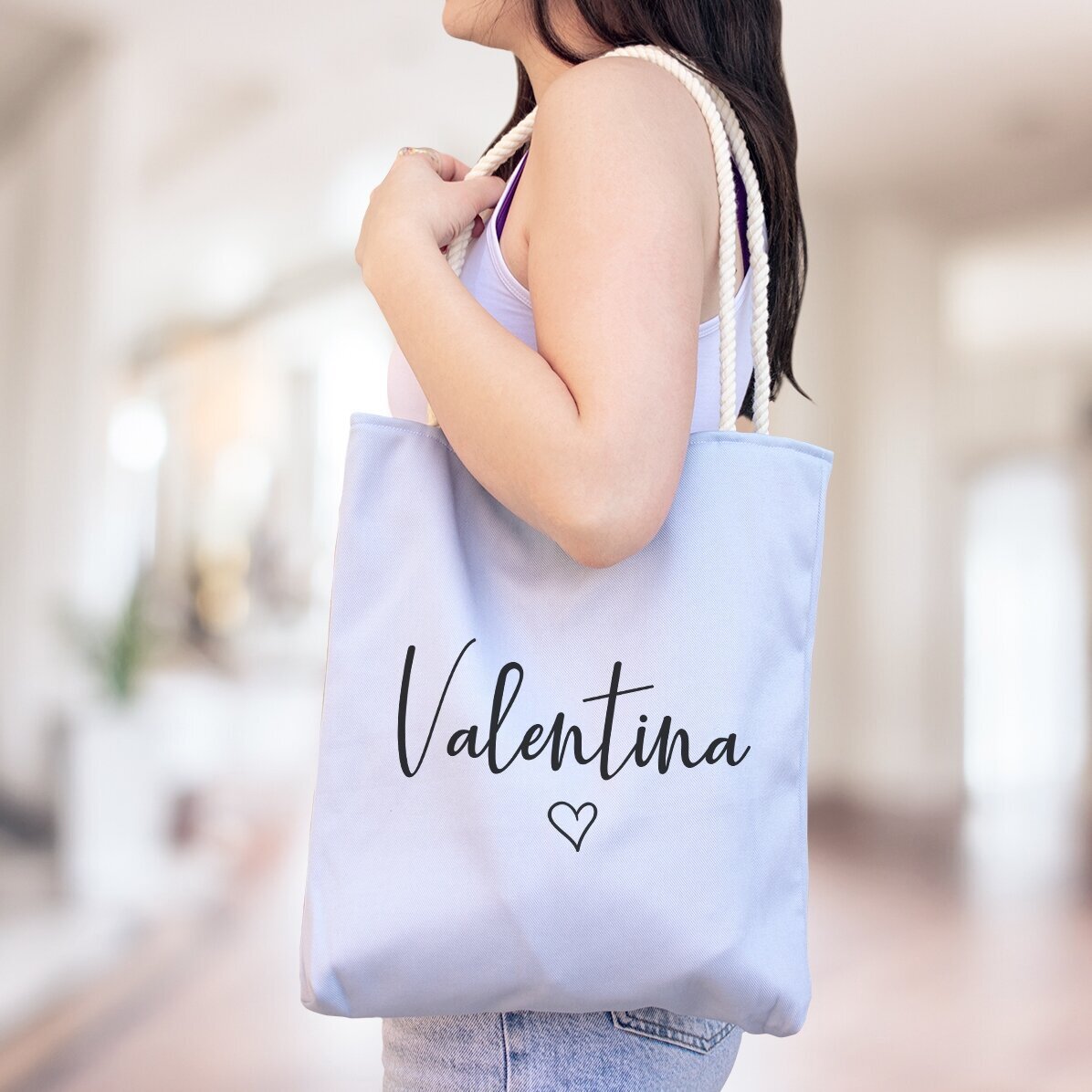 Personalisierte Tasche mit Namen