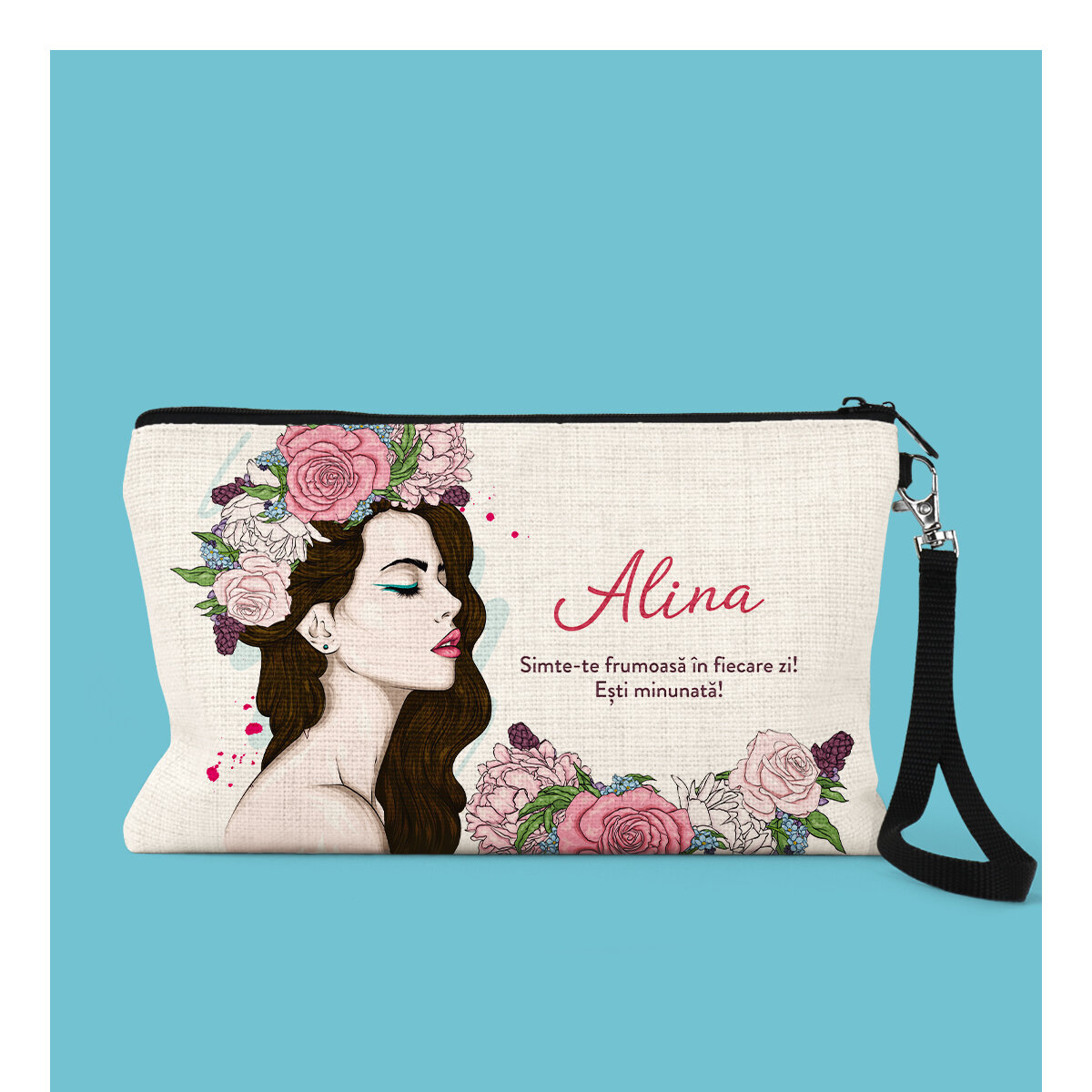Personalisierte Täschchen für Accessoires