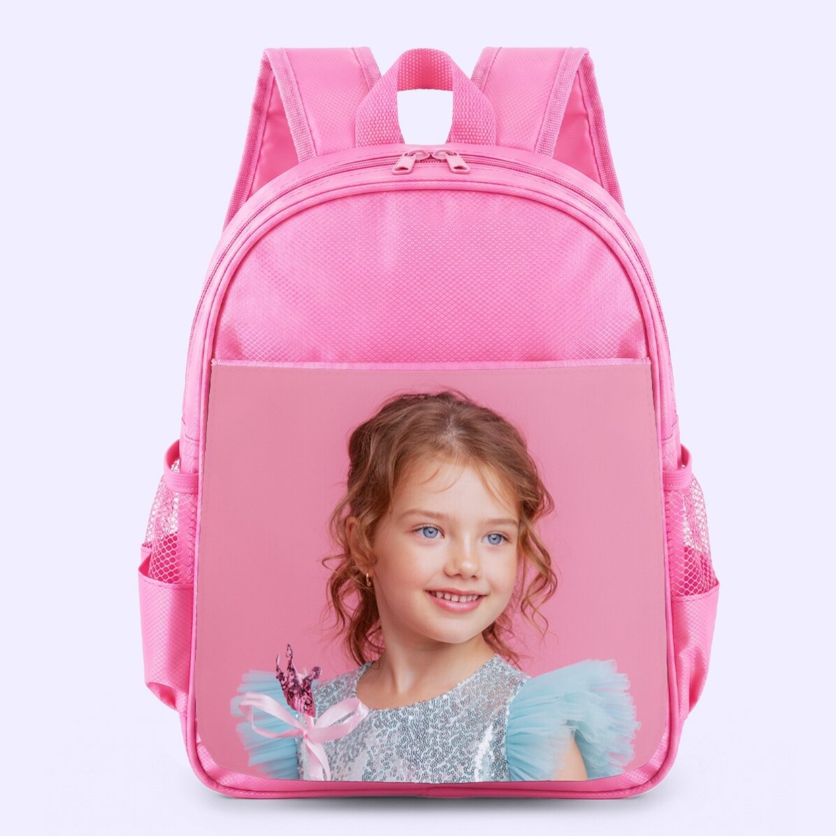 Schulranzen, individuell gestaltet mit einem Foto