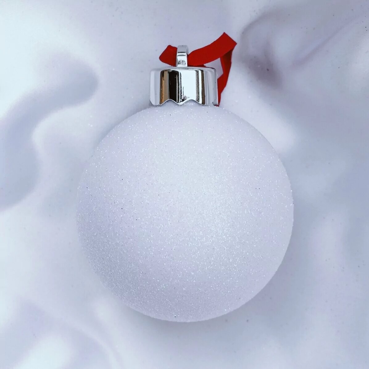 Individuell gestaltete Weihnachtskugel
