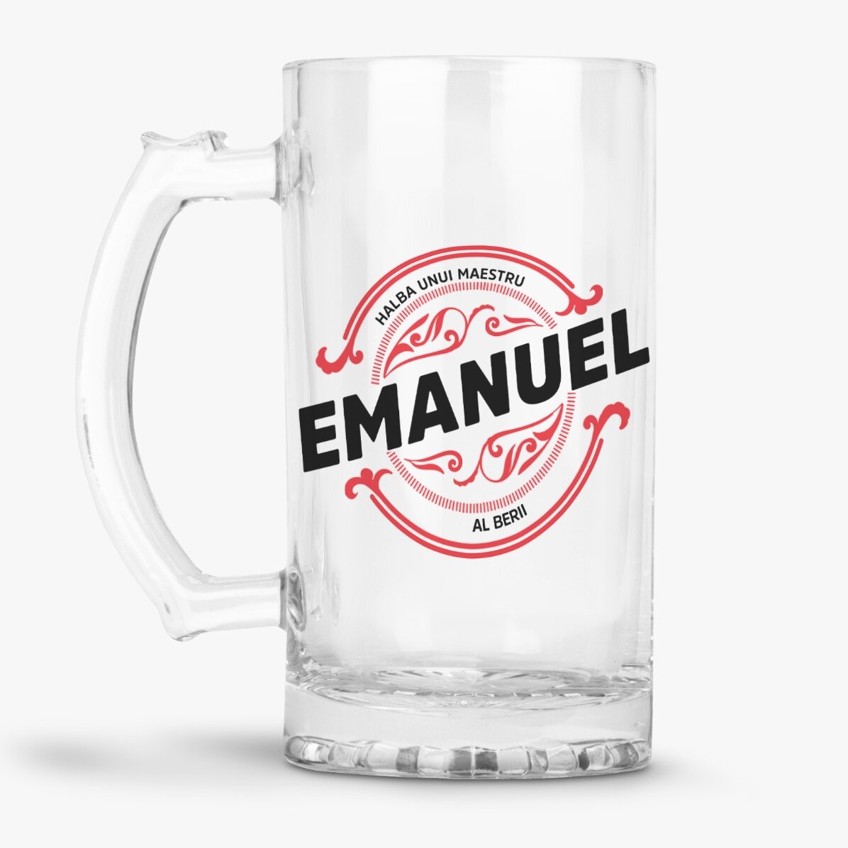 Ein Bierkrug, individuell mit deinem Namen versehen