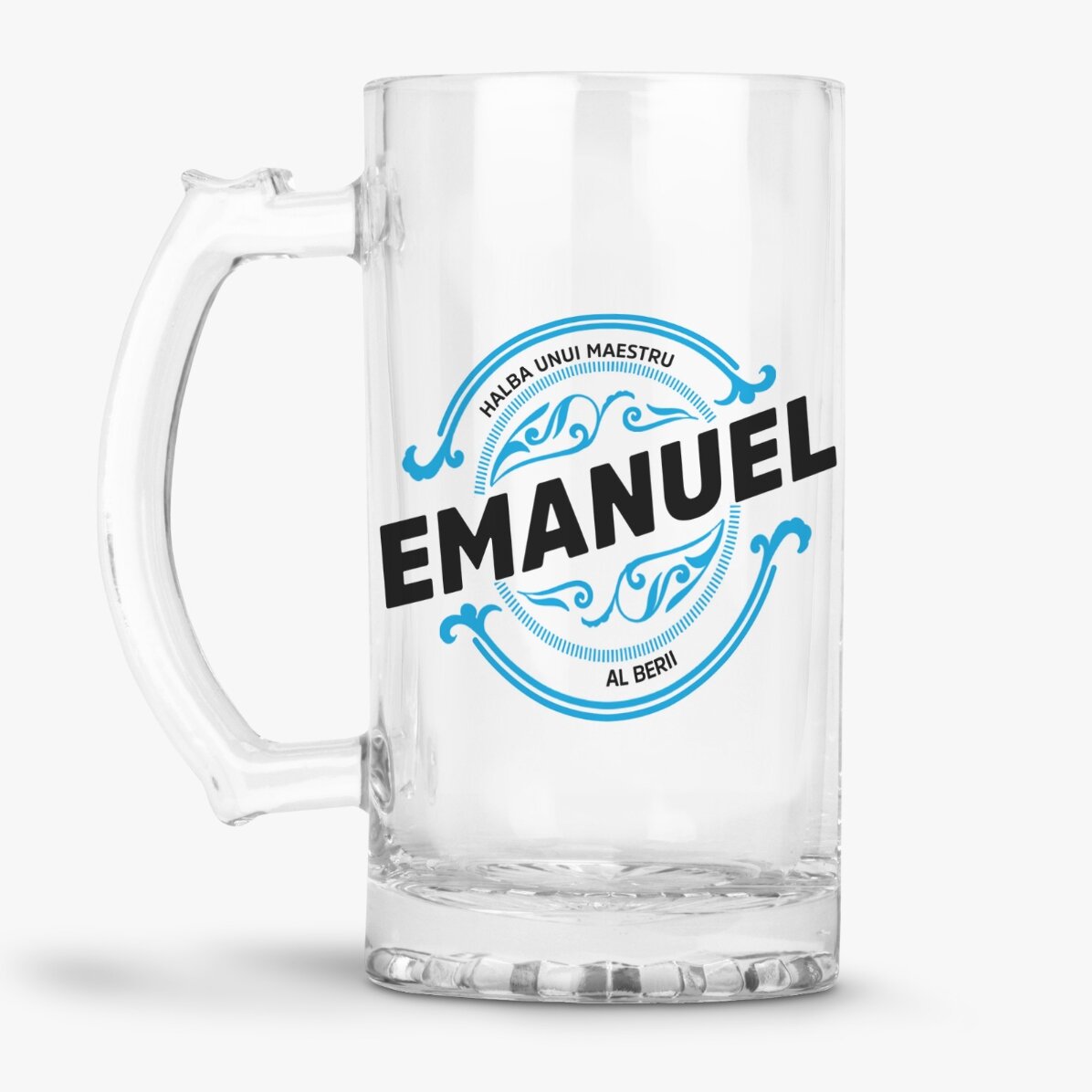Ein Bierkrug, individuell mit deinem Namen versehen
