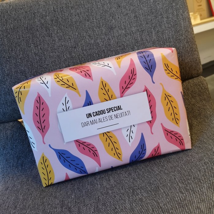 Individuell gestaltetes Geschenkpapier mit Text – Autumn
