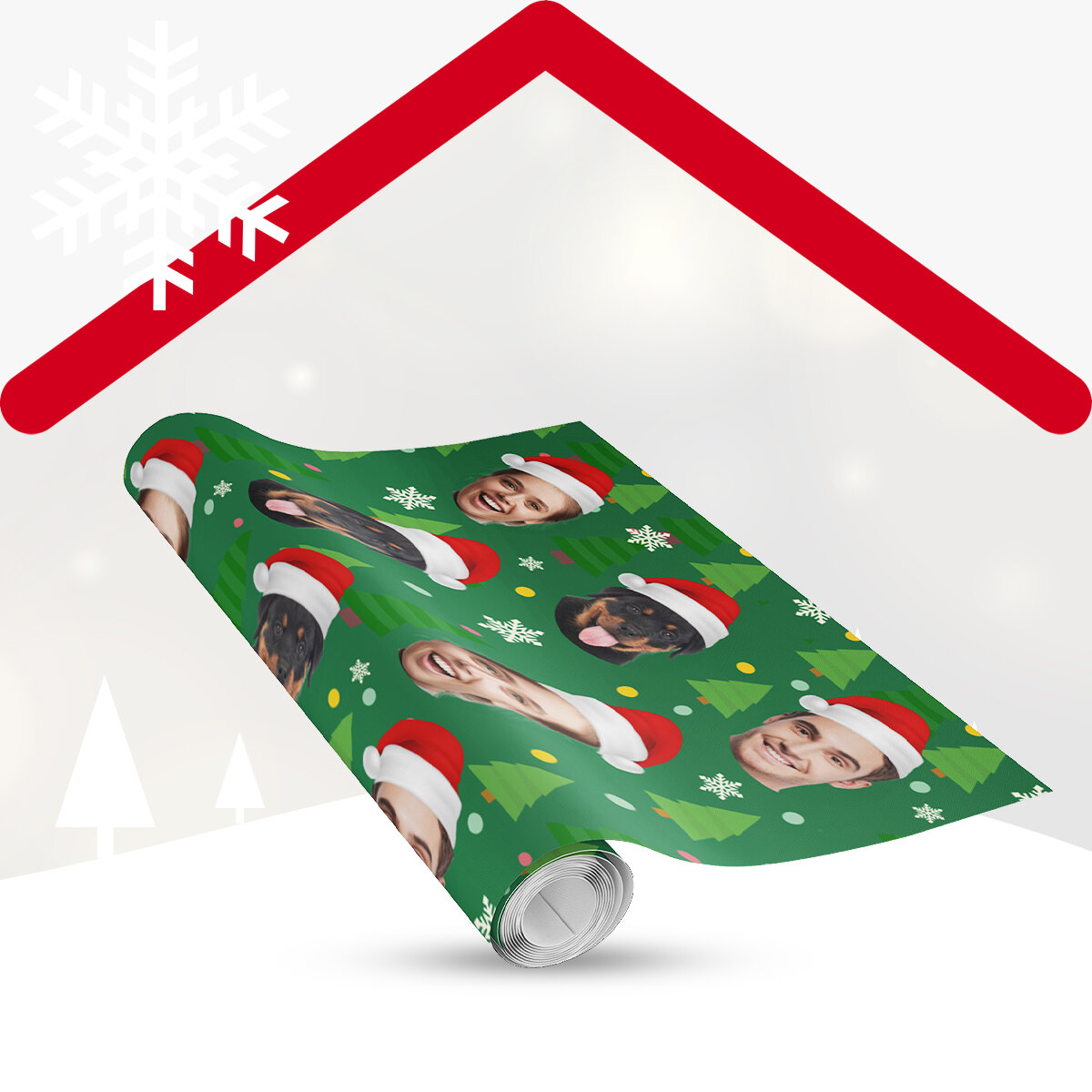 Weihnachtsgeschenkpapier