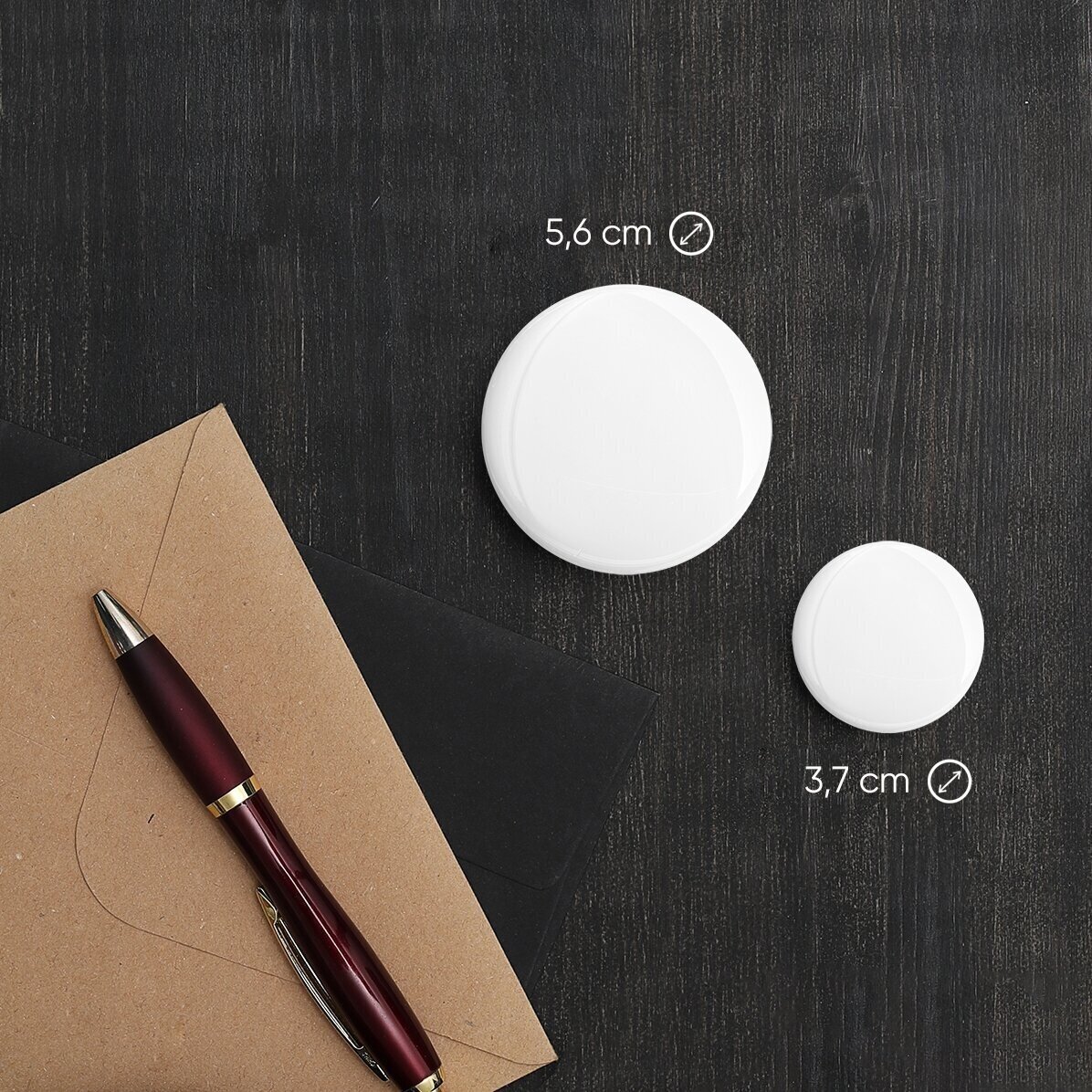 Personalisiertes Button mit Text – Abschluss