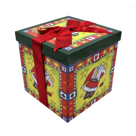 Geschenkbox-Set – Weihnachtsmotiv