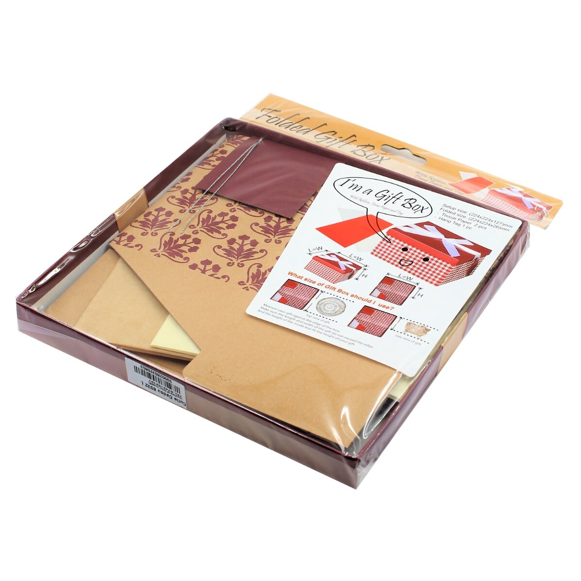 Geschenkbox-Set – Blumenmuster