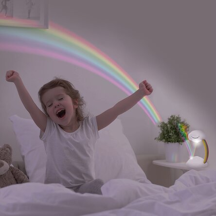 Nachtlicht mit Projektor „Regenbogen“