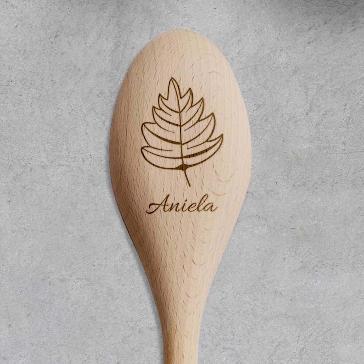 Personalisierter Holzlöffel – Herbstaromen