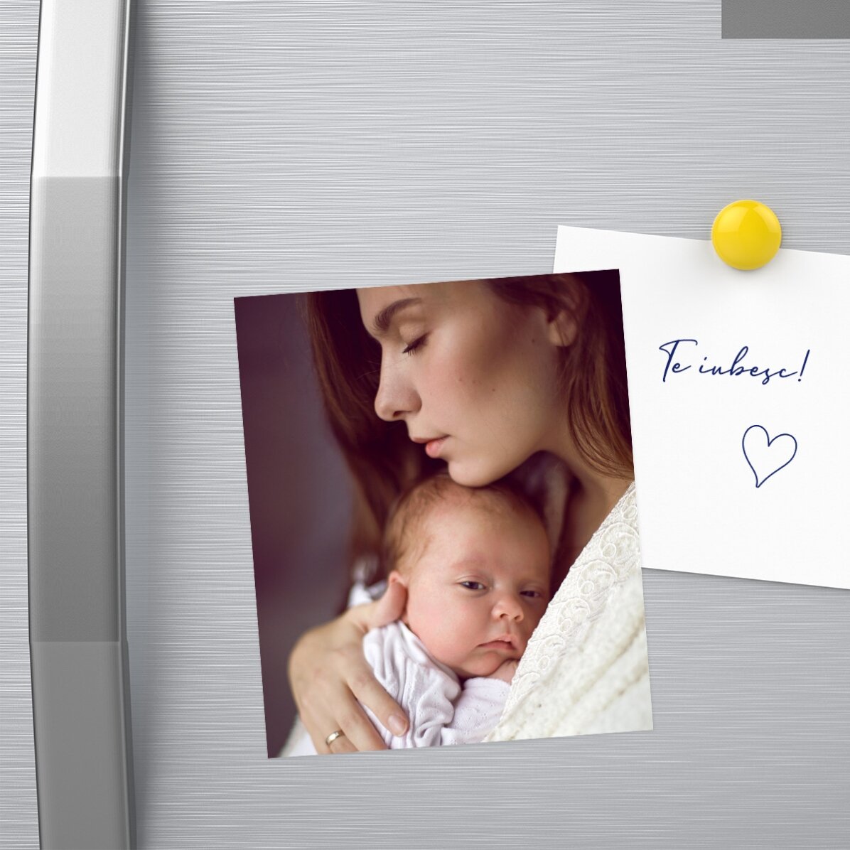 Individuell gestalteter Magnet (10 x 12 cm) mit einem Foto