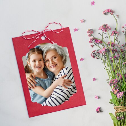 Personalisierter Martisor zum Einpflanzen mit einem Foto