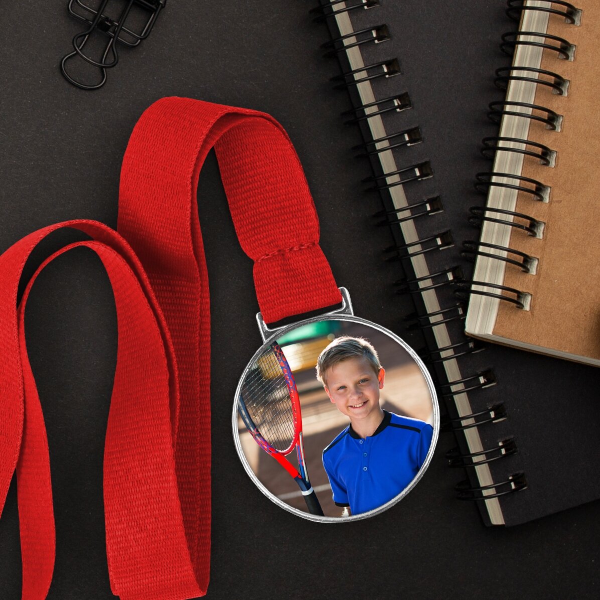 Personalisierte Medaille mit einem Foto