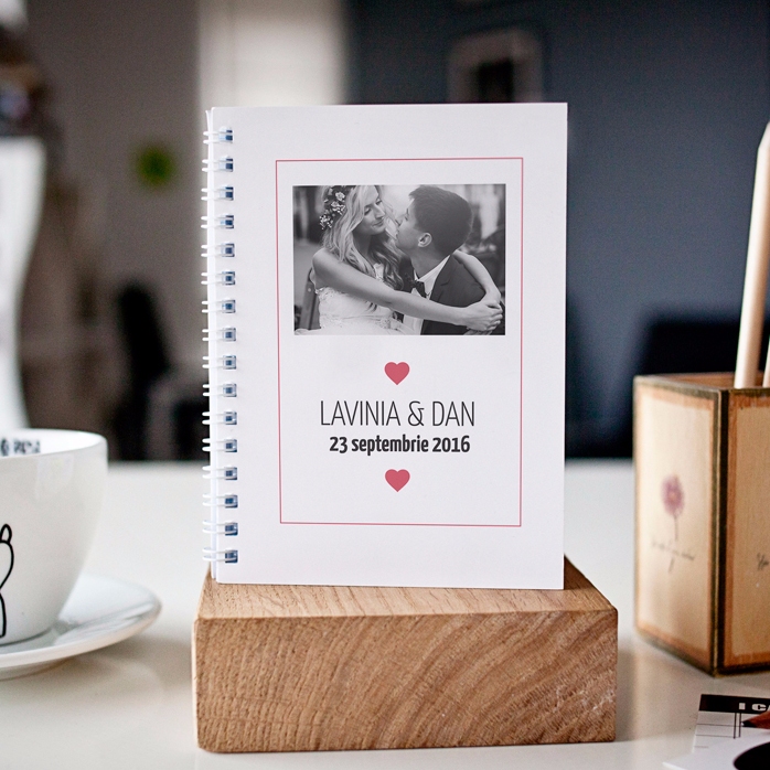 Personalisiertes Notizbuch – Love Story