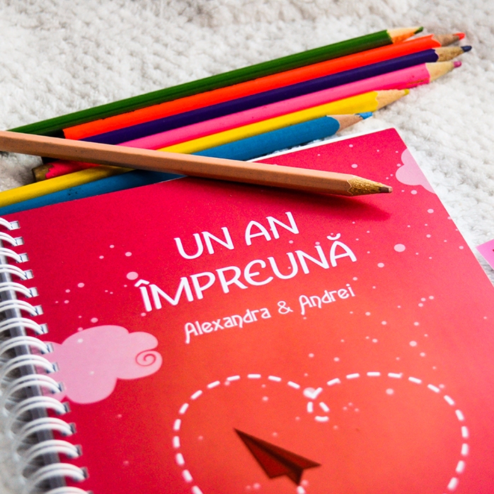 Personalisiertes Notizbuch – Unsere Geschichte
