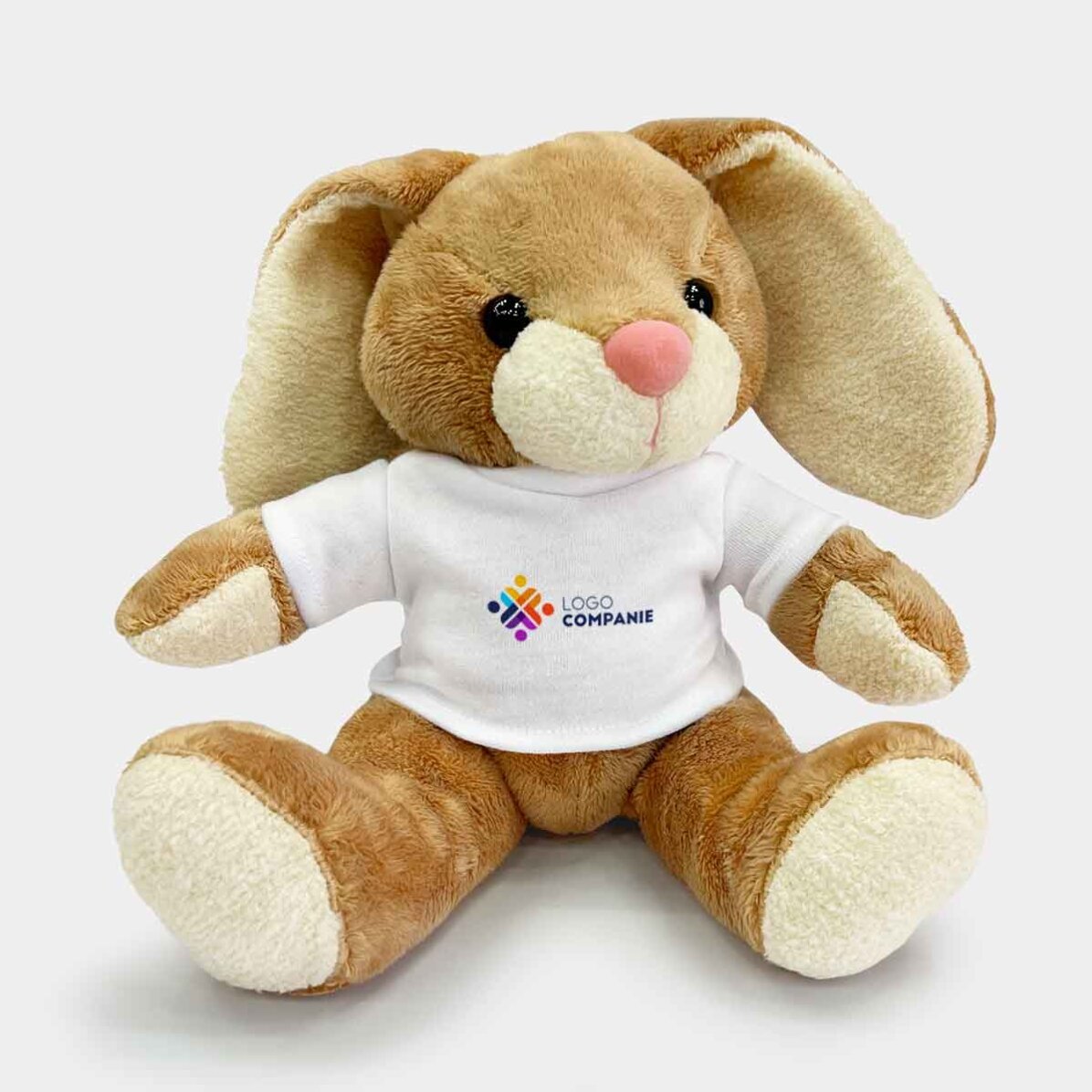 Plus: personalisiertes Häschen mit Logo