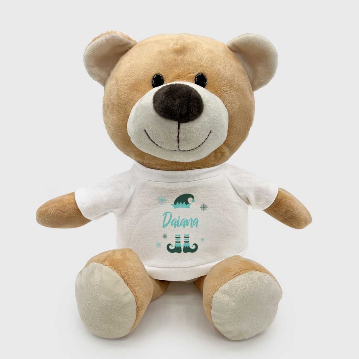 Plus personalisierter Teddybär mit Text – Elf