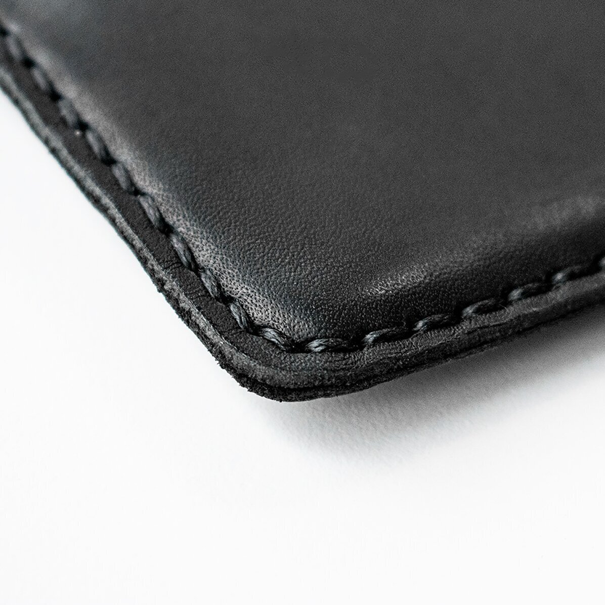 Personalisierte Lederbrieftasche mit Initialen – Herz