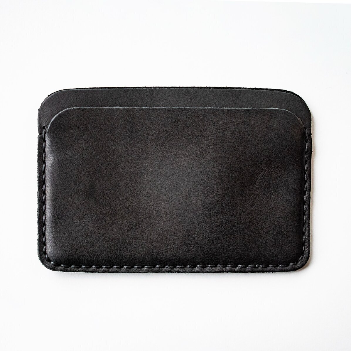 Personalisierte Lederbrieftasche mit Schriftzug – HERO