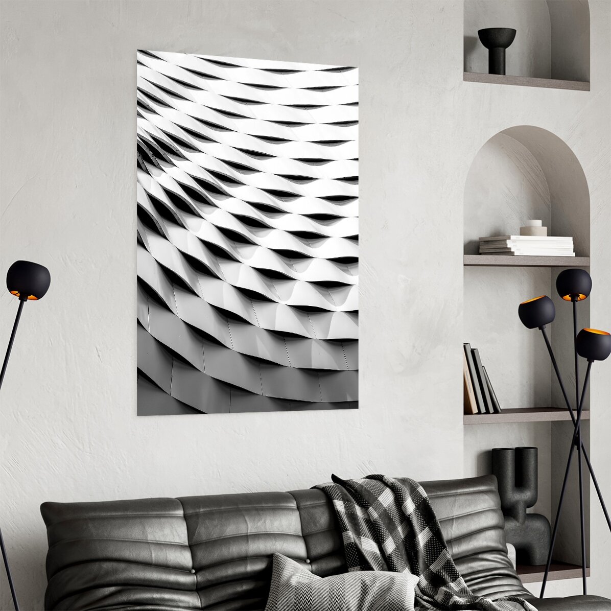 Poster „Abstrakte Architektur“