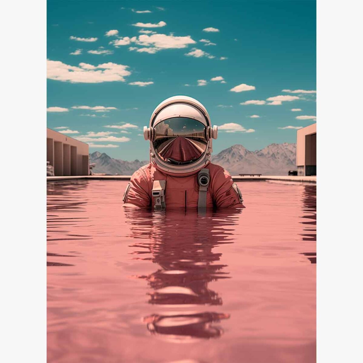 Astronauten-Poster