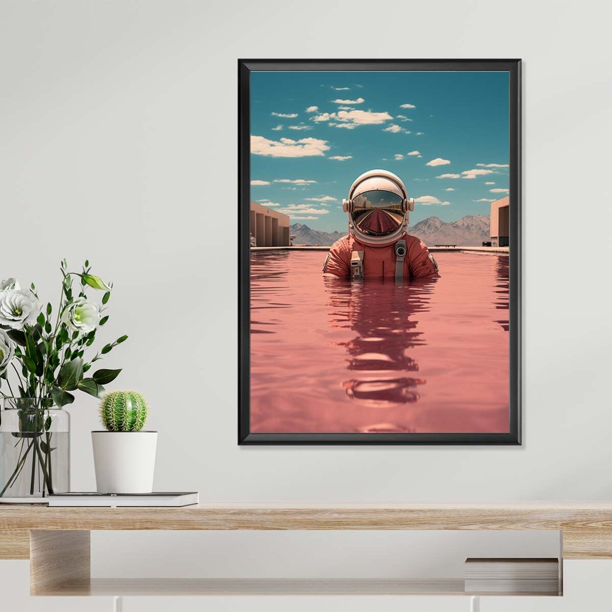 Astronauten-Poster