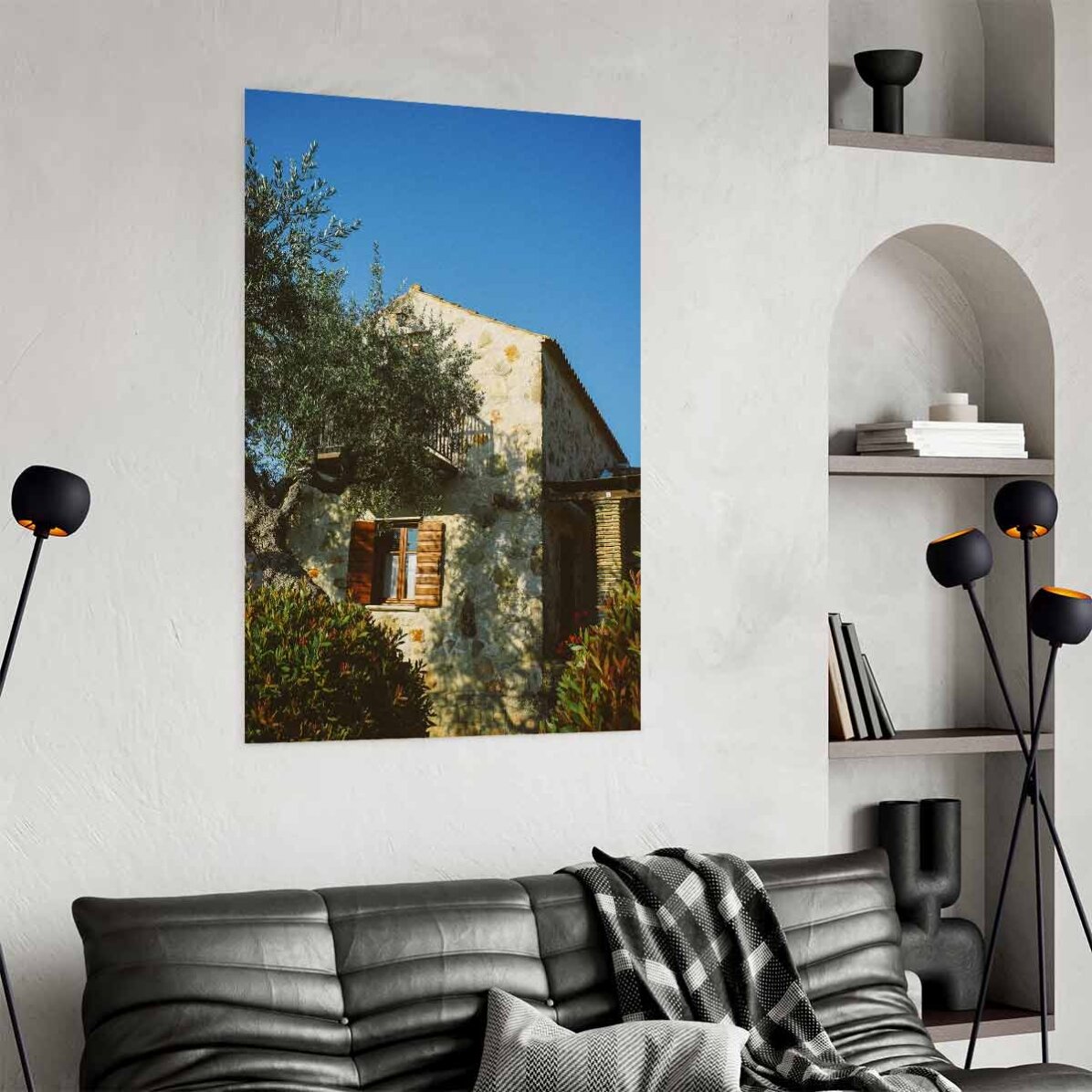 Poster „Blauer Himmel“