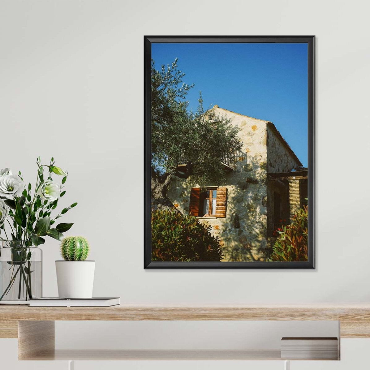 Poster „Blauer Himmel“